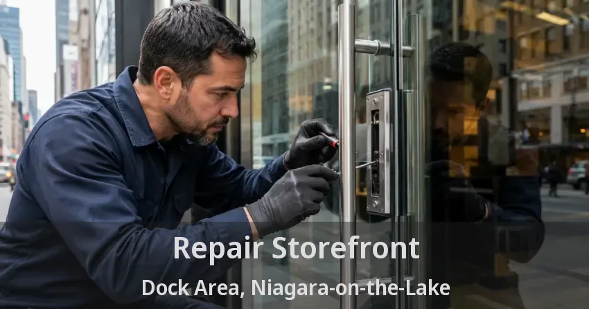 Repair Storefront Dock Area, Niagara-on-the-Lake - ON