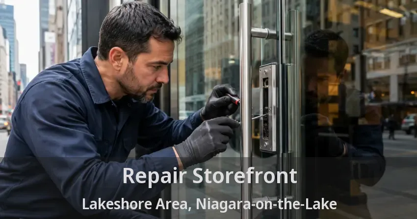 Repair Storefront Lakeshore Area, Niagara-on-the-Lake - ON