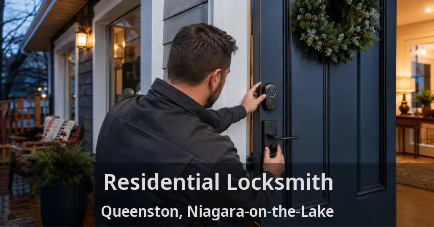 Residential Locksmith Queenston, Niagara-on-the-Lake - ON