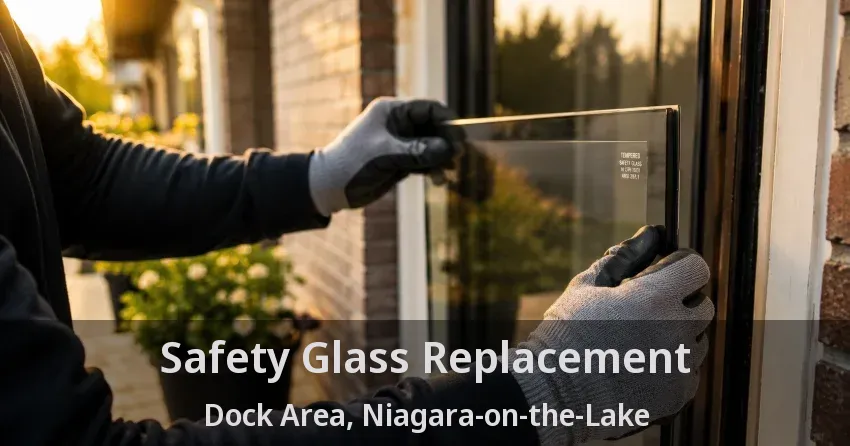 Safety Glass Replacement Dock Area, Niagara-on-the-Lake - ON