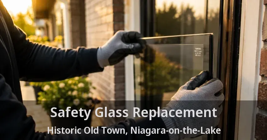 Safety Glass Replacement Historic Old Town, Niagara-on-the-Lake - ON