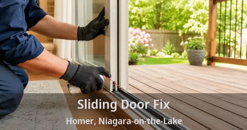 Sliding Door Fix Homer, Niagara-on-the-Lake - ON