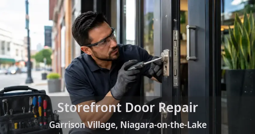 Storefront Door Repair Garrison Village, Niagara-on-the-Lake - ON Storefront Door Repair Garrison Village, Niagara-on-the-Lake - ON