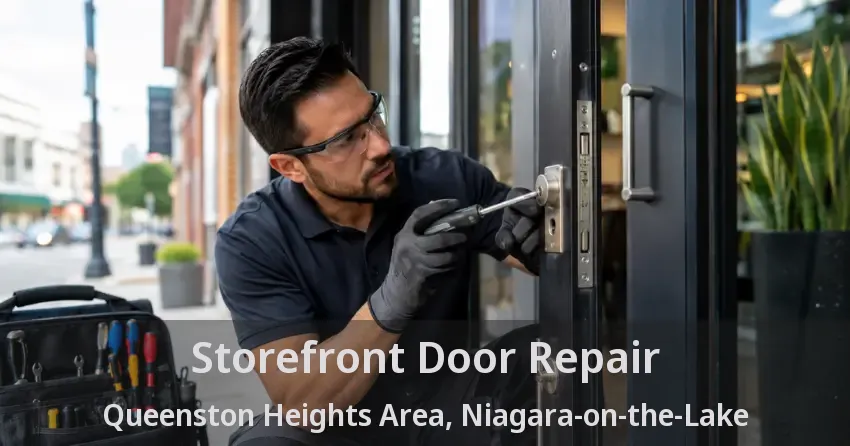 Storefront Door Repair Queenston Heights Area, Niagara-on-the-Lake - ON Storefront Door Repair Queenston Heights Area, Niagara-on-the-Lake - ON