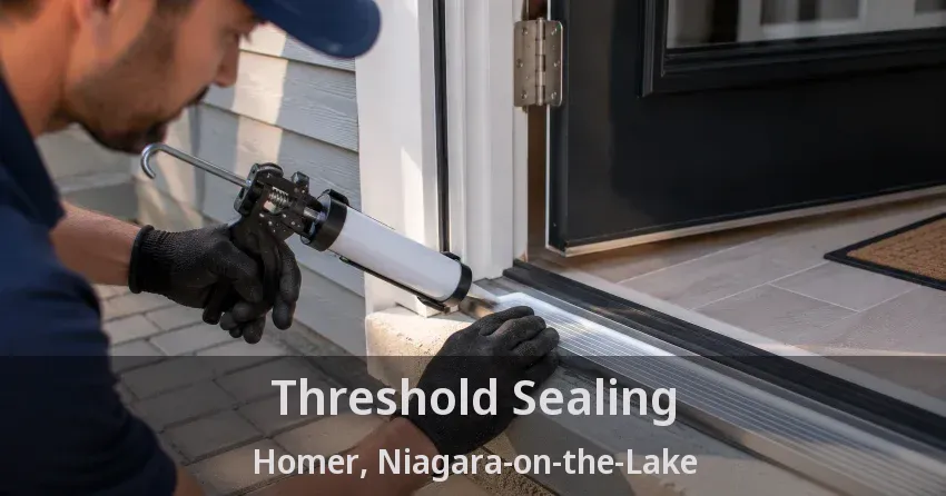 Threshold Sealing Homer, Niagara-on-the-Lake - ON