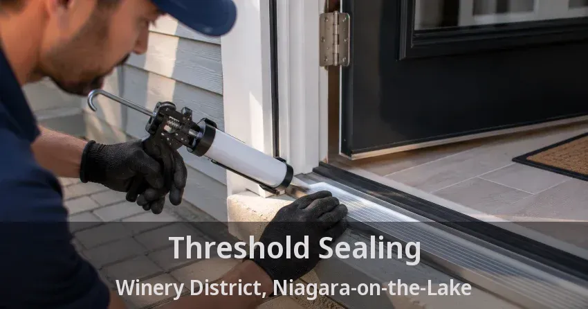 Threshold Sealing Winery District, Niagara-on-the-Lake - ON