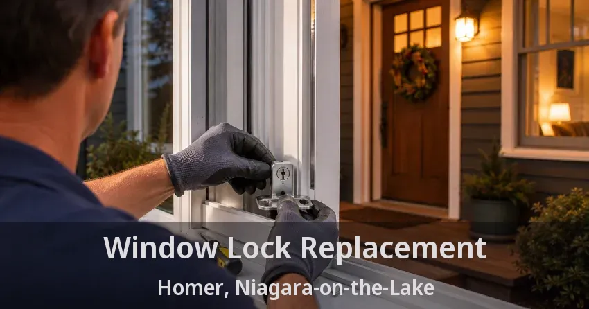 Window Lock Replacement Homer, Niagara-on-the-Lake - ON