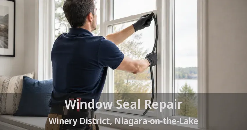 Window Seal Repair Winery District, Niagara-on-the-Lake - ON