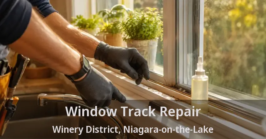 Window Track Repair Winery District, Niagara-on-the-Lake - ON
