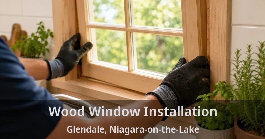 Wood Window Installation Glendale, Niagara-on-the-Lake - ON