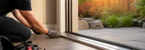 Sliding Door Track Repair Historic Old Town, Niagara-on-the-Lake